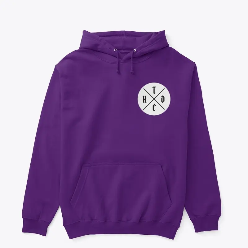 Hecate's Doorway NYHC purple hoodie